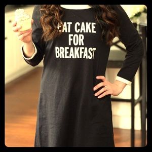 Kate Spade Eat Cake For Breakfast Pajama-M